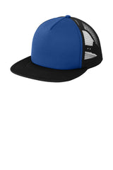 District DT624 Flat Bill Snapback Trucker Cap
