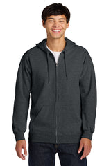 Gildan SF600 Softstyle Midweight Fleece Full-Zip Hooded Sweatshirt