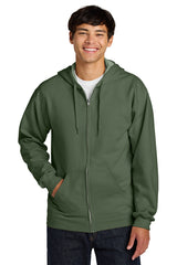 Gildan SF600 Softstyle Midweight Fleece Full-Zip Hooded Sweatshirt