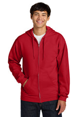 Gildan SF600 Softstyle Midweight Fleece Full-Zip Hooded Sweatshirt