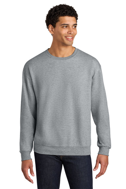 Jerzees IC48M ULTIMATE Unisex CVC Ring Spun Crewneck Sweatshirt