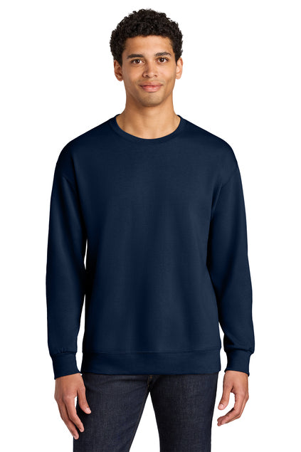 Jerzees IC48M ULTIMATE Unisex CVC Ring Spun Crewneck Sweatshirt