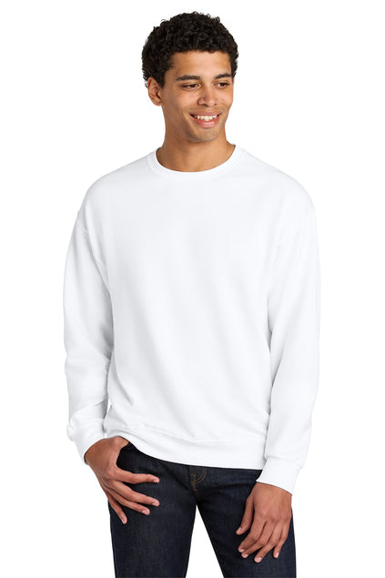 Jerzees IC48M ULTIMATE Unisex CVC Ring Spun Crewneck Sweatshirt