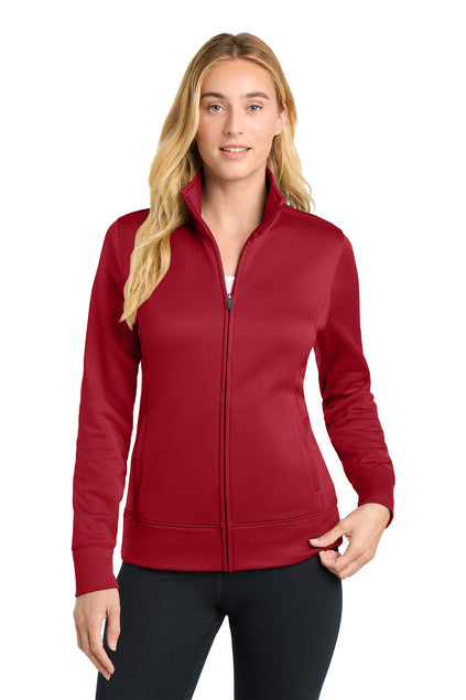 Sport-Tek LST241 Womens Sport-Wick Fleece Full-Zip Jacket