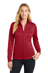 Sport-Tek LST241 Womens Sport-Wick Fleece Full-Zip Jacket