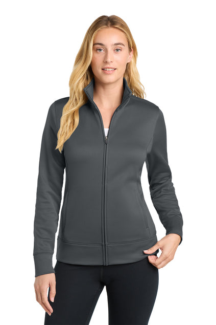 Sport-Tek LST241 Womens Sport-Wick Fleece Full-Zip Jacket