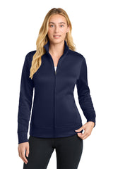 Sport-Tek LST241 Womens Sport-Wick Fleece Full-Zip Jacket