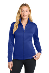 Sport-Tek LST241 Womens Sport-Wick Fleece Full-Zip Jacket
