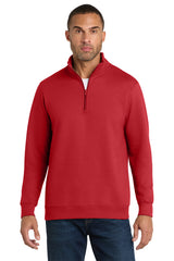 Port & Company PC850Q Fan Favorite Fleece 1/4-Zip Pullover Sweatshirt