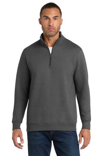 Port & Company PC850Q Fan Favorite Fleece 1/4-Zip Pullover Sweatshirt