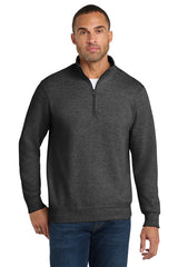 Port & Company PC850Q Fan Favorite Fleece 1/4-Zip Pullover Sweatshirt