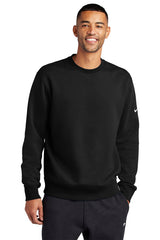 Nike NKFD9863 Club Fleece Sleeve Swoosh Crew Performance