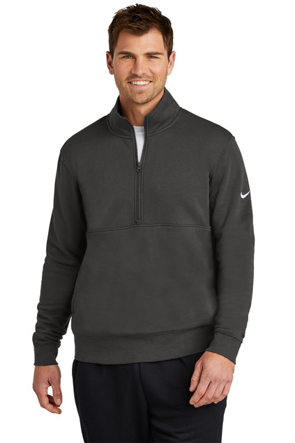 Nike NKDX6718 Club Fleece Sleeve Swoosh 1/2-Zip