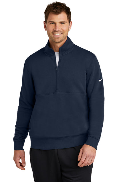 Nike NKDX6718 Club Fleece Sleeve Swoosh 1/2-Zip