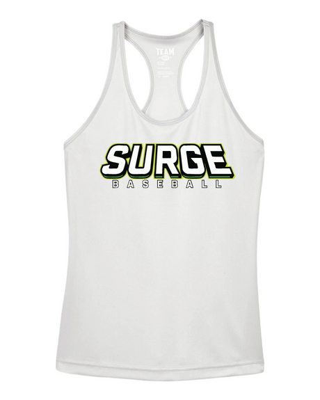 Surge Baseball - Ladies Racerback Tank