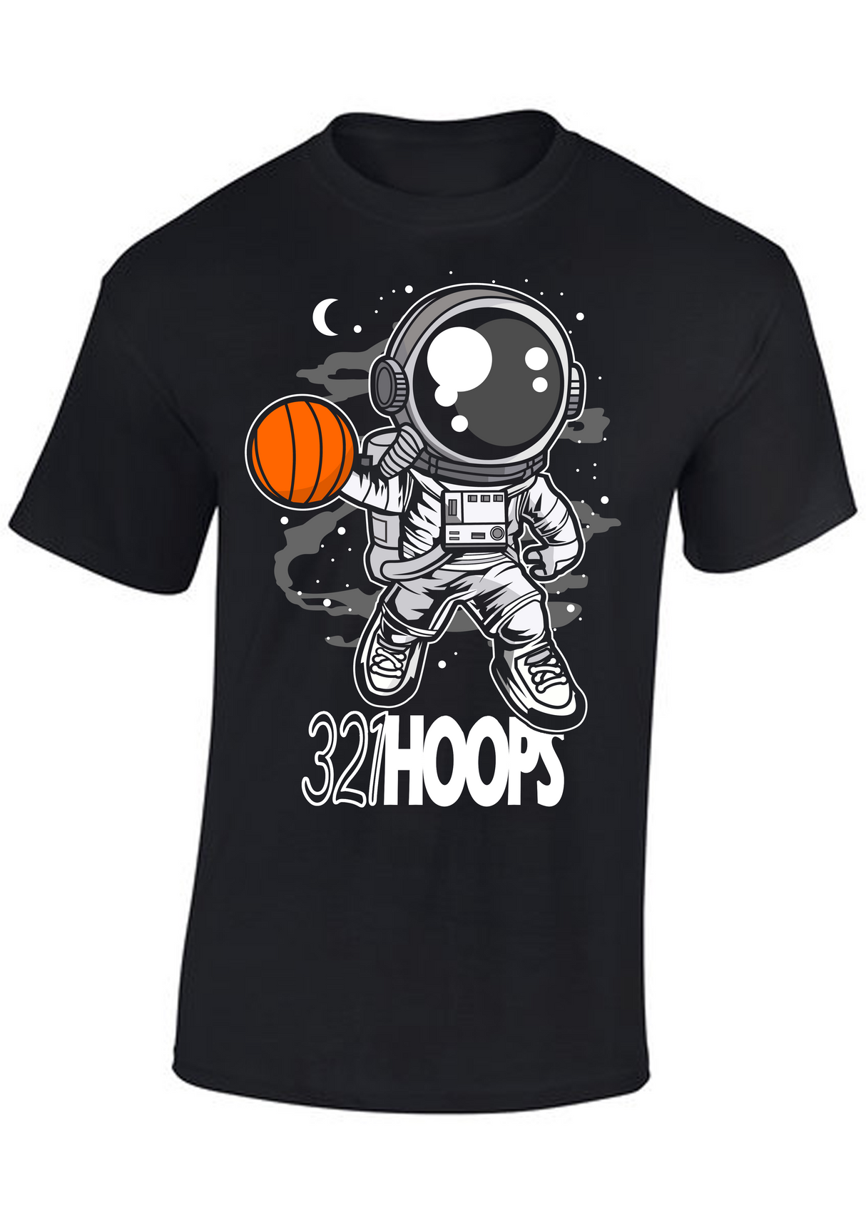 321 Hoops Astronaut Tee