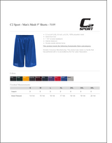 UD Men's Mesh 9" Shorts