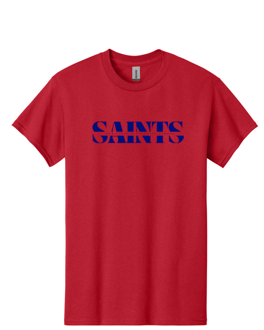 SAINTS Cutout Cotton Tee