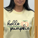 Hello Pumpkin Crewneck Sweater