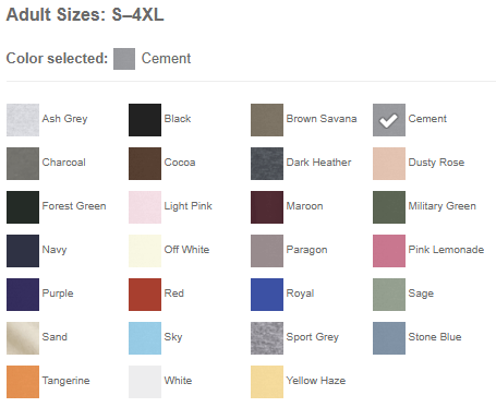 Gildan SF000 Softstyle Crewneck Sweatshirt