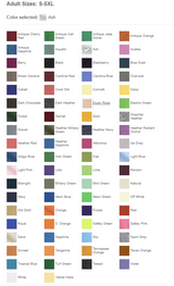 Gildan 5000 Heavy Cotton Tee