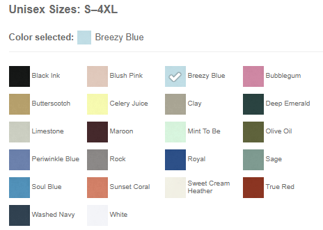 Jerzees 570M Premium Combed Ring Spun Tee