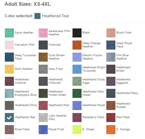 District DM108 Perfect Blend CVC Tee