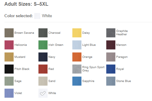 Gildan 65000 Softstyle Midweight Tee