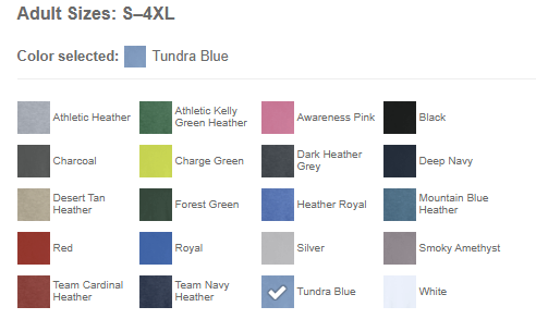 Port & Company PC340 CVC Tee