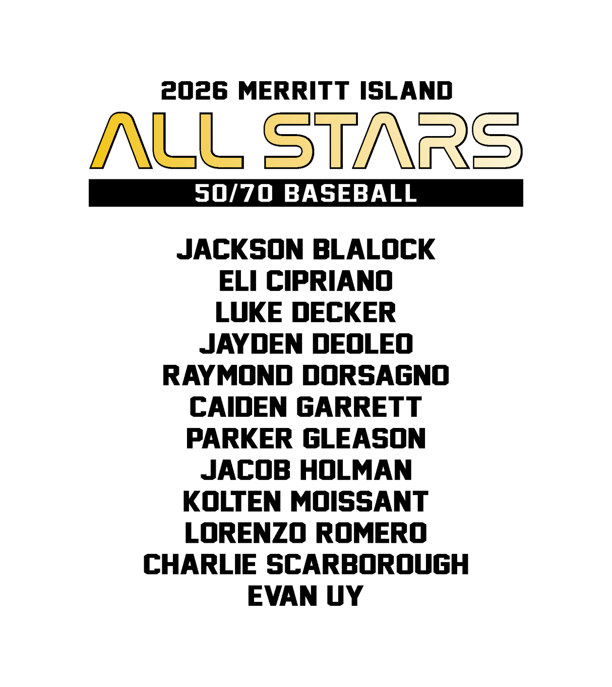 2026 All-Stars - Cotton Tee