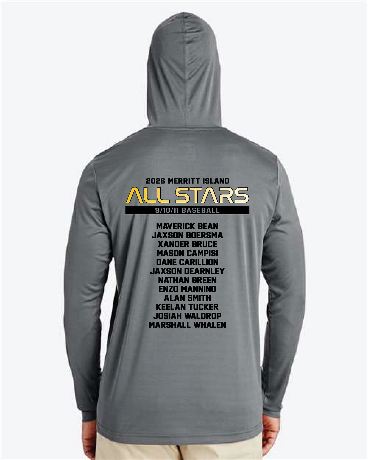 2026 All-Stars - Dri Fit Long Sleeve Hoodie Tee