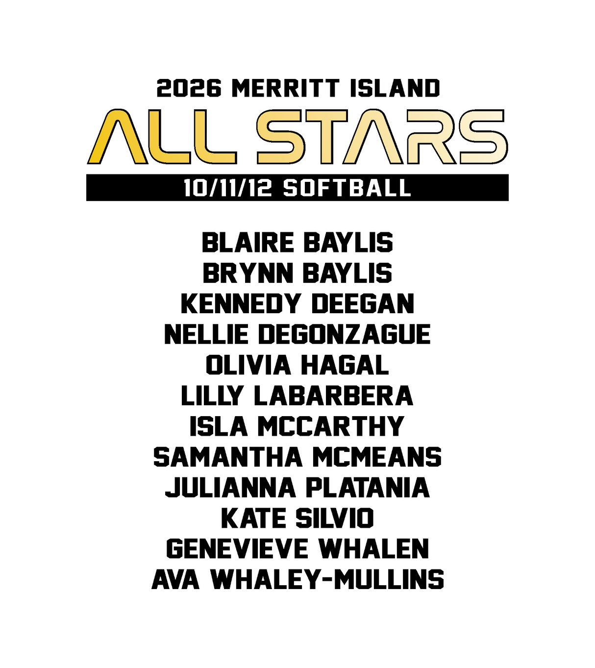 2026 All-Stars - Cotton Tee