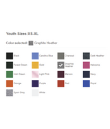 Gildan 18500B Heavy Blend Youth Hooded Sweatshirt