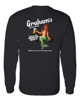 Graham's Mermaid Long Sleeve Cotton Tee