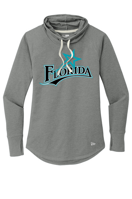 Florida Stars Women's Sueded Cotton Blend Cowl Tee