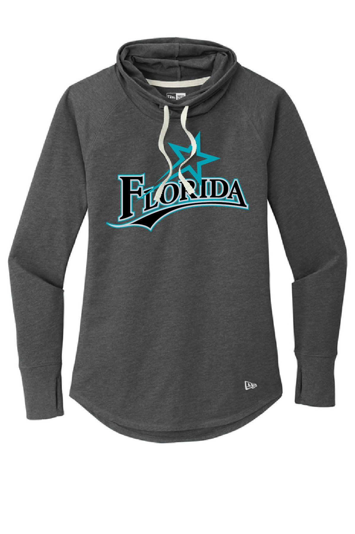 Florida Stars Women's Sueded Cotton Blend Cowl Tee