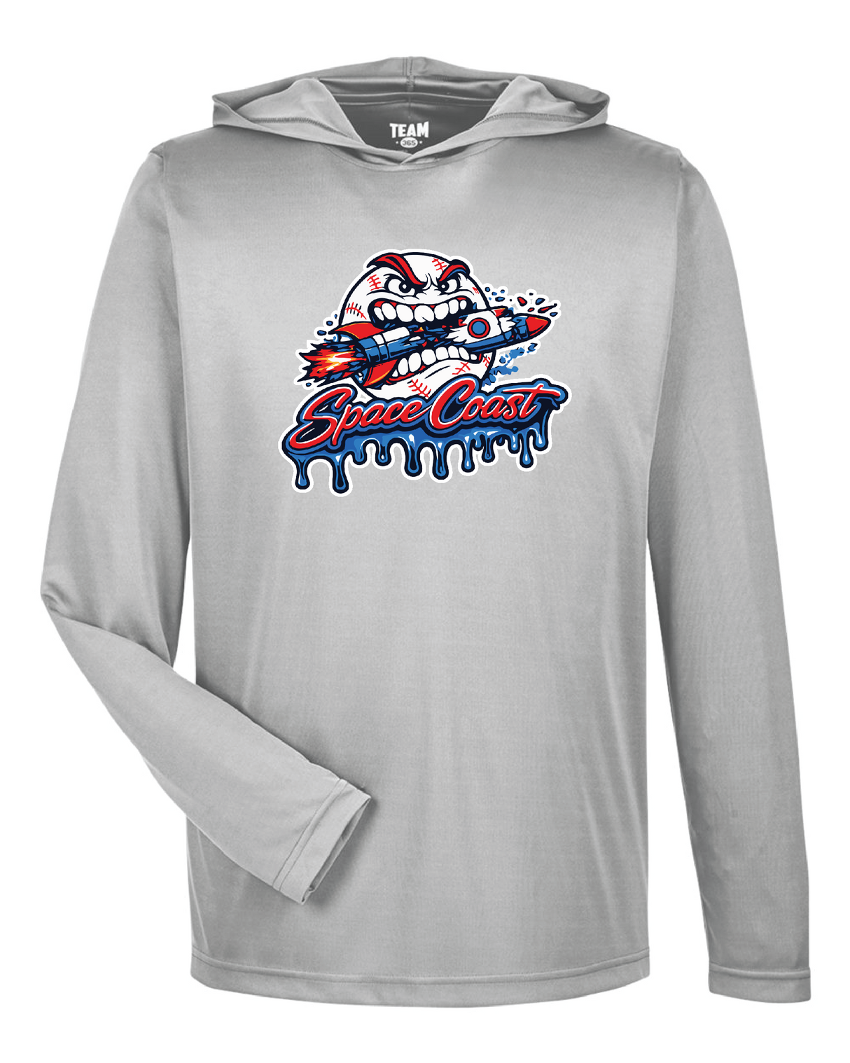 Rocket Ball Tee — Long Sleeve DRI-Fit Hoodie