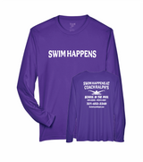 Swim Happens Long Sleeve Tee — ADULT