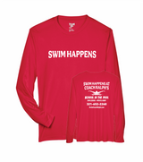 Swim Happens Long Sleeve Tee — ADULT